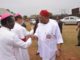 Breaking : Sen Kalu arrives Umuahia for Fund Raising Ceremony of World Multi -Purpose Hall