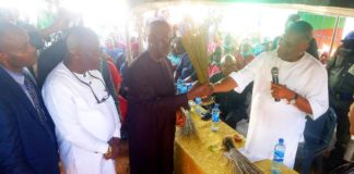 Senator Kalu flags of road projects in Abia North,indigenes rejoice