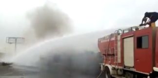 Just in. Tanker Accident At Magboro Causes Traffick Gridlock on Lagos, Ibadan Express Way.