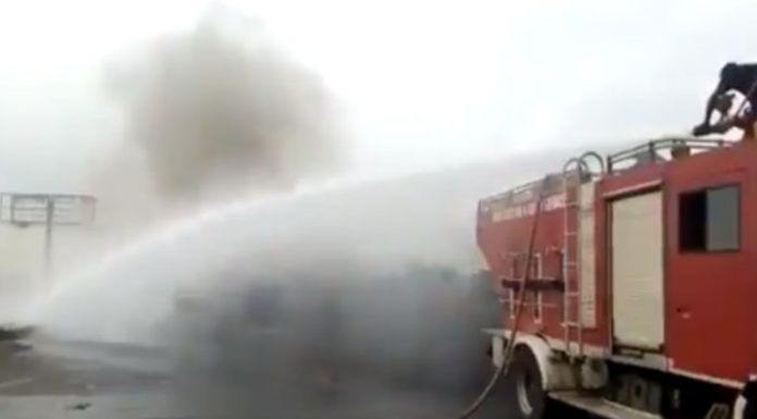 Just in. Tanker Accident At Magboro Causes Traffick Gridlock on Lagos, Ibadan Express Way.