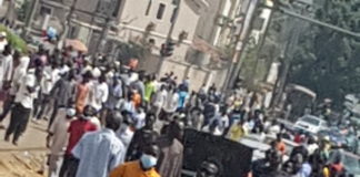 Breaking Members of the Shite Islamic movement today stormed central business district Abuja.