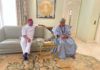 Once more Sen. Kalu visits former head of state IBB.