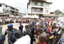 The People Of Aba South Flood Out In Mass As Sen. Orji Uzor Kalu Steps Out In A Grand Style