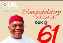 Senator Dr Orji Uzor Kalu. A Leader With A Golden Heart @61