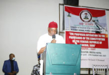 Constitution Review Begins As Kalu, Uzodinma, Abaribe, Ibezim Others Arrive Venue