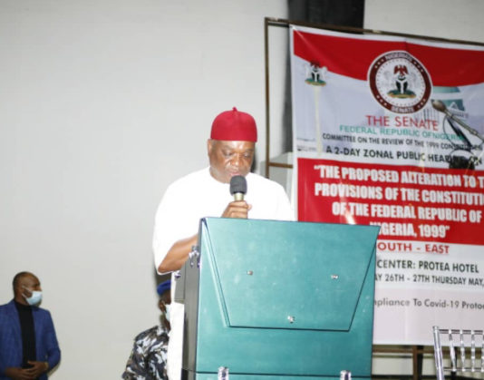 Senator Kalu Applauds FG for Containing COVID-19 Spread..