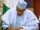 KALU REJOICES WITH PRESIDENT BUHARI AT 79..