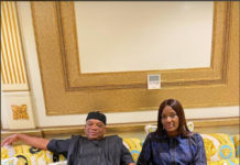 Senator Orji Kalu pens down charming message to celebrates wife’s Birthday..
