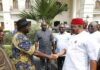 *Just in!!! Orji Kalu in closed door meeting with Ikpeazu*