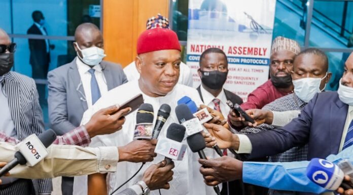 2023: Shugaban jam’iyya, Zan yi wa Tinubu aiki kamar yadda na yi wa Lawan aiki – Sen. Orji Kalu