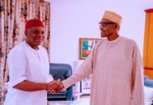 *Breaking !!! President Buhari hosts Orji Kalu*