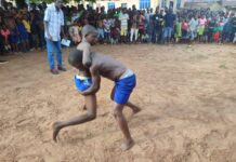ABN TV Director, Okali Hosts Traditional Wrestling Competition In Ebem Ohafia As New Yam Festival Commences Shortly..