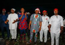 ABIA-NORTH: Ikwun Ihechiowa ward defy nightfall, downpour turn out to host Orji Kalu