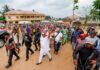 Abia North: Sen Orji Kalu Inspects Ongoing Okafia-Igbere Erosion Control Project