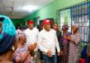 Just now !!! Abia-NorthTour: Orji Kalu arrives Okoko Item amidst fanfare