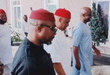 Sen Kalu, Abia Dep’ Gov, Oko-Chukwu Hold Closed Door Meeting