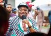 Sen Orji Kalu distributes bags of fertilizer, spraying machines to Abia North farmers