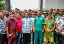 RE: VISIT TO SENATOR ORJI KALU’s COUNTRY HOME BY UNIVERSITY STAFF..