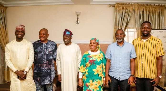 *2023: APC Presidential candidate, Bola Tinubu visits Eunice Uzor Kalu*