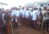*Senator Orji Uzor Kalu Felicitates Eze John Akaliro During New Yam Festival in Ozuitem*