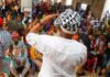 PHOTOS: Massive crowd as Arochukwu stands still for Sen Orji Kalu