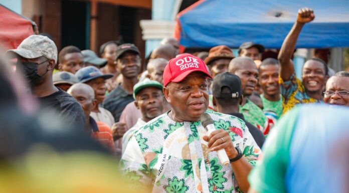 *2023: “Your re-election means more Dev’t for us” – Umuasua, Otampa, others pledge votes for Sen.Kalu.*