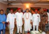 Sen Orji Kalu Pays Condolence Visit To Johnny Ukpabi’s Family