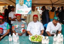 Abia North: Huge turnout for Sen Orji Kalu in Ohafia as Isiama, Ebem-Oha, Ohafor, others applaud his giant strides, reaffirm support for his re-election
