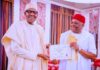 KALU GREETS FORMER PRESIDENT BUHARI AT 81