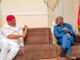 Just in!!! Abia Gov Otti hosts Orji Kalu , meet behind closed doors
