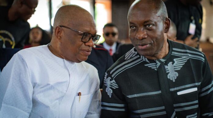 Kalu Congratulates Soludo on re-election as Governor of Anambra State.